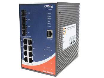 Anewtech Systems Industrial Ethernet Switch Oring Industrial Layer-3 managed switch O-IGPS-R9084GP