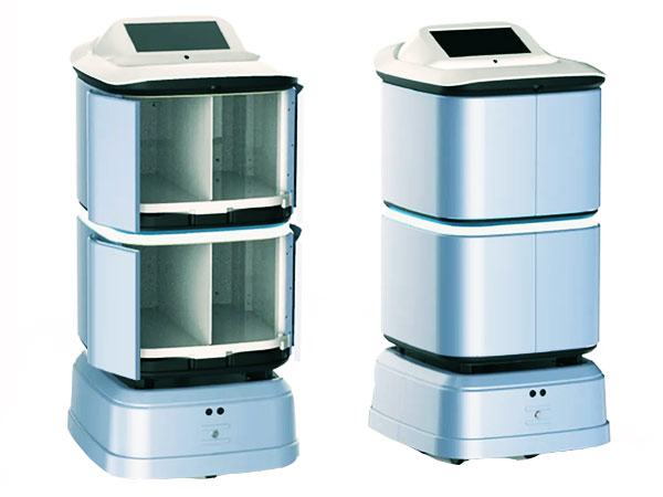 Anewtech-Systems-Hotel-Delivery-Robot-with-4-Closed-Compartments-Autoxing