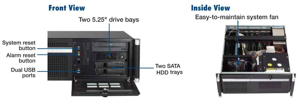 Anewtech-industrial-chassis-AD-ACP-4320-Advantech-industrial-computer-chassis