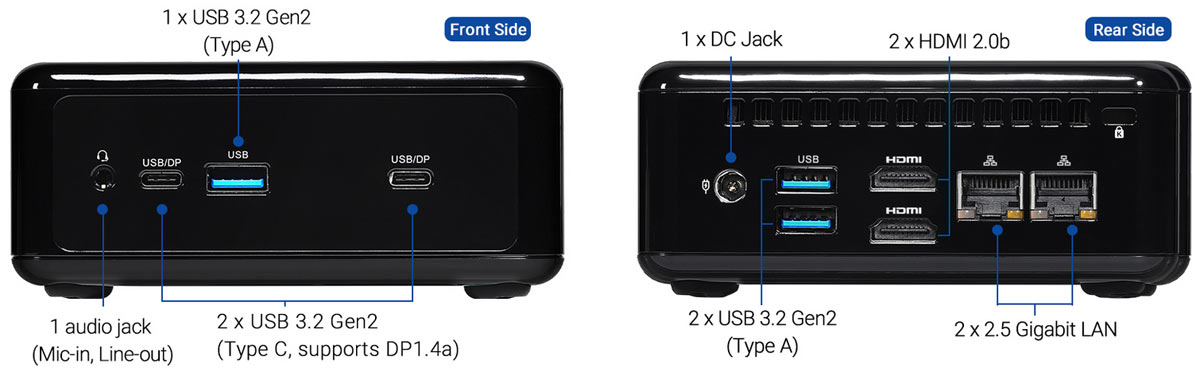 Anewtech Systems - AS-NUC BOX-N97 - Embedded System / Edge Computer - NUC  Series - AsRock Industrial