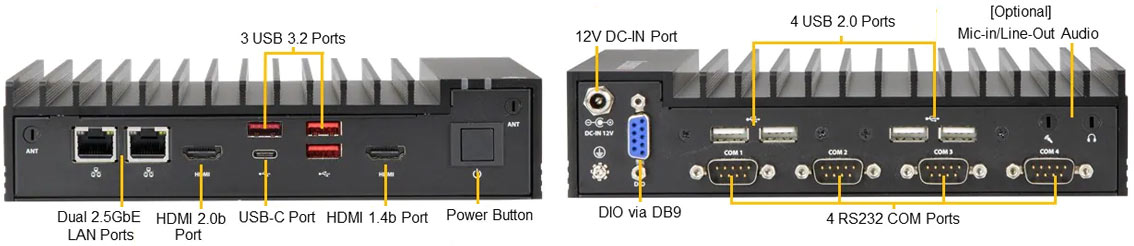 Anewtech Systems Supermicro Singapore SuperServer E100-12T-E Embedded System SYS-E100-12T-E