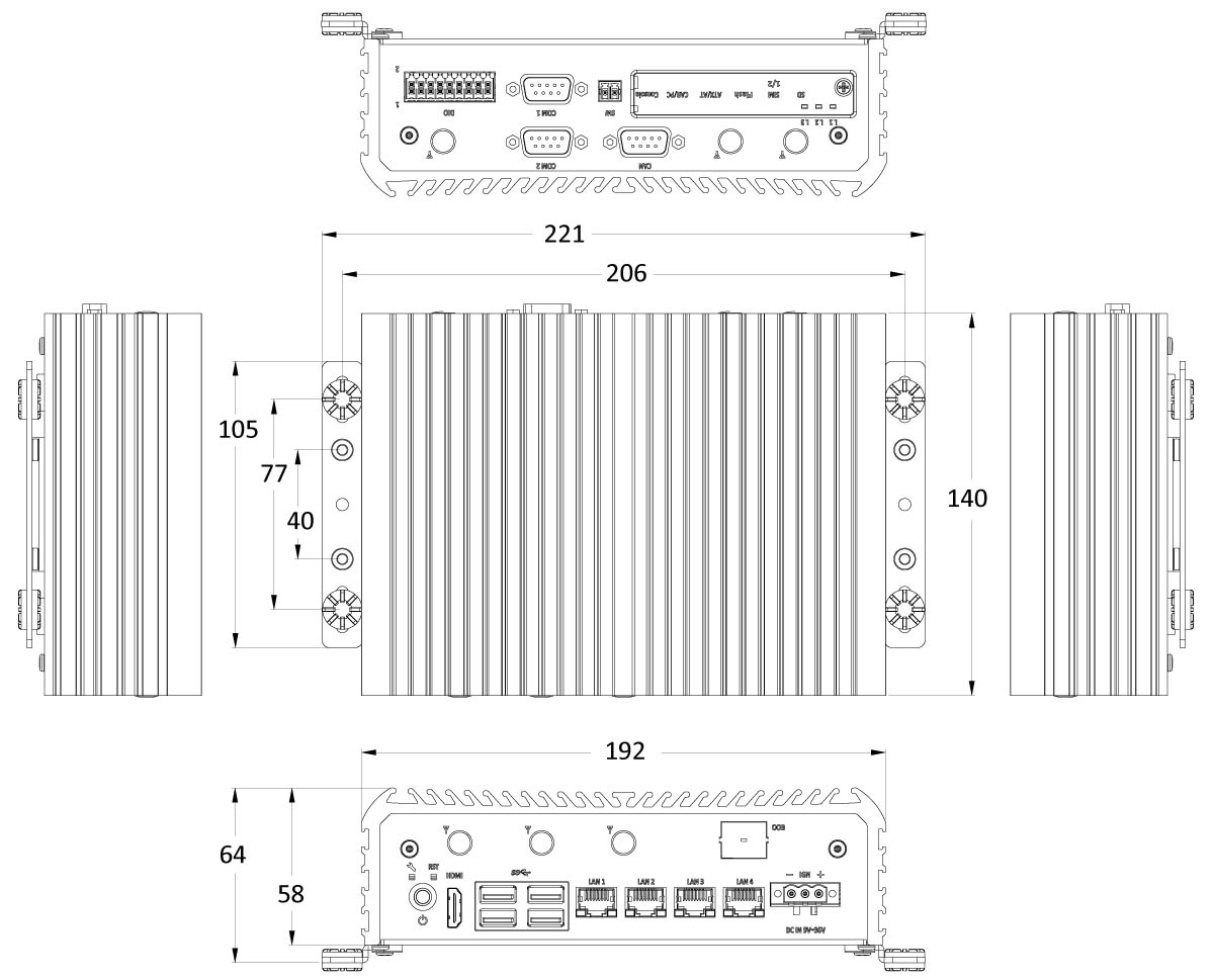 Anewtech-Systems-Embedded-PC-Nvidia-Jetson-AI-Edge-System-P-JCO-3000-Premio-dimension