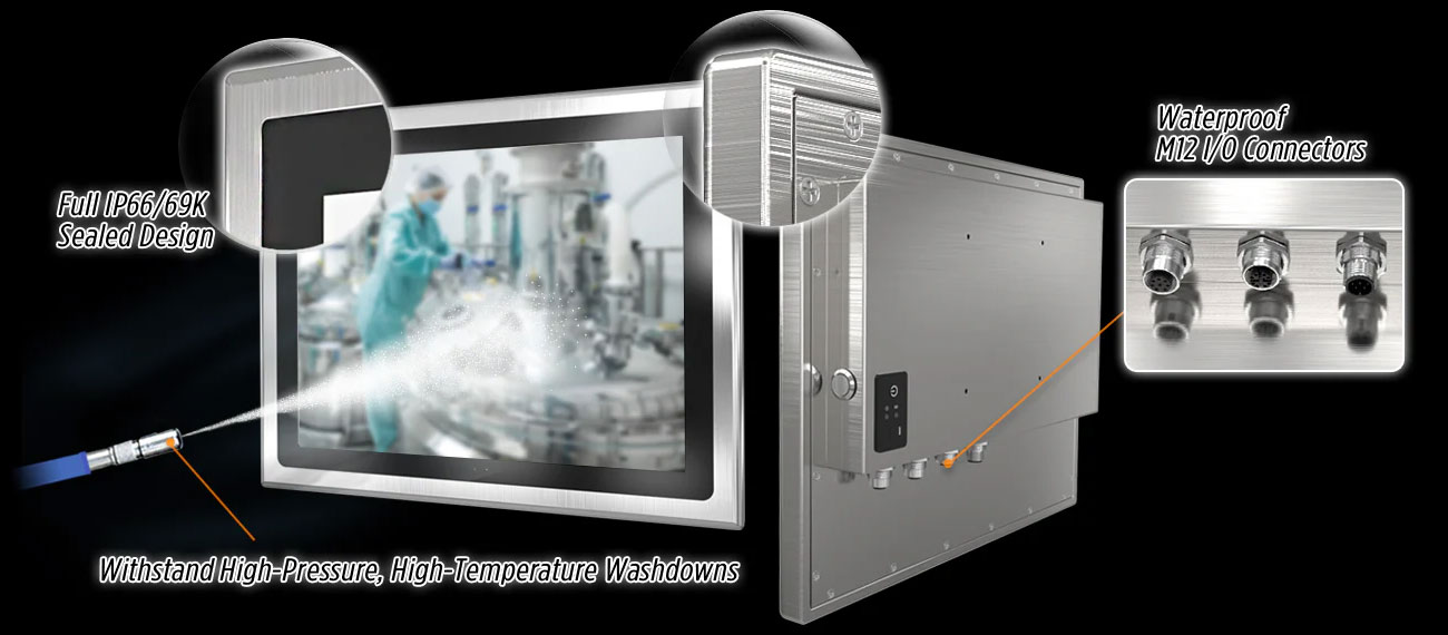 Anewtech-Systems-Industrial-Panel-PC-Stainless-computer-P-SIO-W321-ADL.-ip69k-Premio