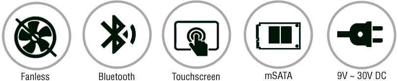 Anewtech AFL3-W07A-BT Industrial Panel PC IEI Industrial Touch Computer