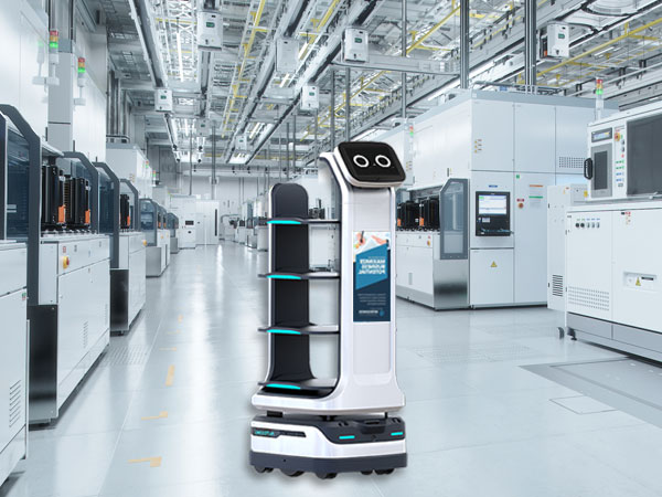 Anewtech Systems delivery robot restaurant advertising robot service factory delivery robot singapore avg robot