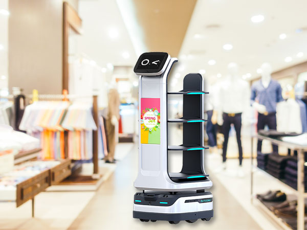Anewtech Systems delivery robot  ai robot avertising robot retail ai robot singapore