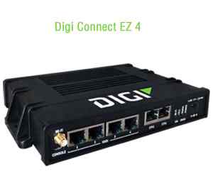Digi Connect EZ 4 Four serial ports, LTE and Wi-Fi options Digi Connect EZ Mini/2/4