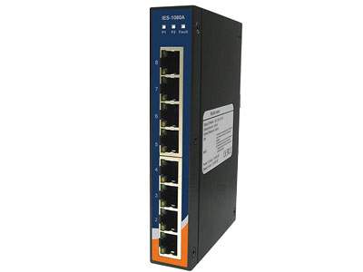 Anewtech Systems Industrial Ethernet Switch Unmanaged Switch O-IES-1080A