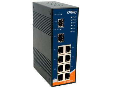 Anewtech Systems Industrial Ethernet Switch Unmanaged Switch O-IES-3082GP