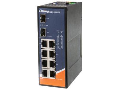 Anewtech Systems Industrial Ethernet Switch Unmanaged Switch O-IGPS-1082GP