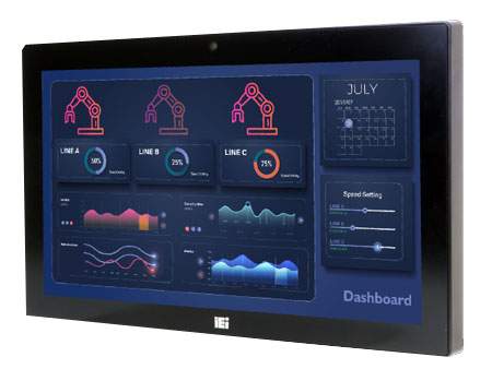 Anewtech Systems Industrial Fanless Panel PC IEI Industrial Touch computer  I-AFL3-W15A-AL