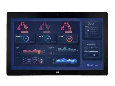 Anewtech Systems Industrial Fanless Panel PC IEI Industrial Touch computer I-AFL3-W22C-ULT5