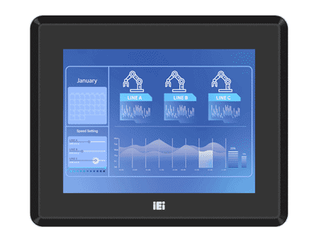 Anewtech Systems Industrial Panel PC IEI Industrial Touch computer I-PPC2-C08-EHL