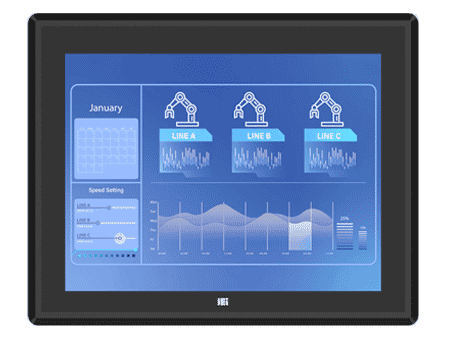 Anewtech Systems Industrial Panel PC IEI Industrial Touch computer I-PPC2-C19-EHL