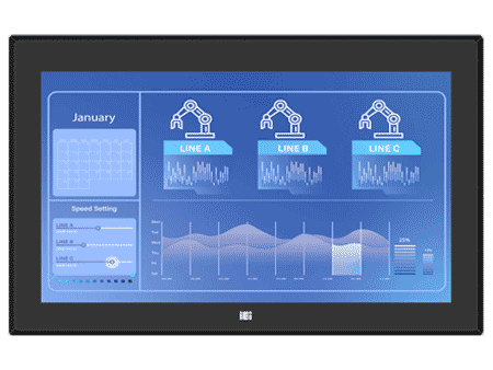 Anewtech Systems Industrial Panel PC IEI Industrial Touch computer I-PPC2-CW22-EHL