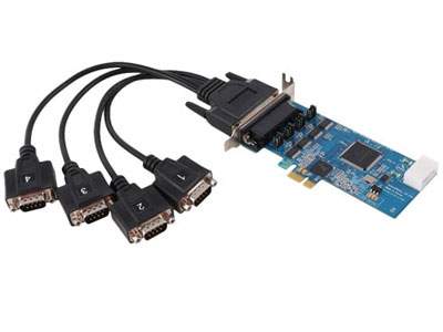 Anewtech Systems Industrial Serial Device SystemBase serial Card SY-Multi-4C-LPCIe-RS232