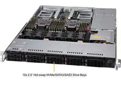 Anewtech Systems Supermicro Singapore Supermicro Servers Industrial Rackmount Server SuperServer SYS-120C-TN10R Supermicro SYS-120C-TN10R