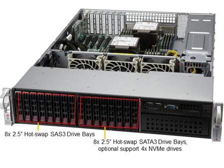 Anewtech Systems Supermicro Singapore Supermicro Servers Industrial Rackmount Server SuperServer SYS-220P-C9RT Supermicro SYS-220P-C9RT