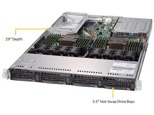 Anewtech Systems Supermicro Singapore Supermicro Servers Rackmount-Server SuperServer 6019U-TR4 Supermicro-SYS-6019U-TR4