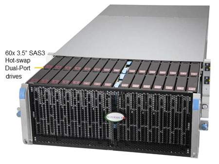 Anewtech Systems Supermicro Servers Supermicro Singapore  SuperServer SSG-640SP-DE2CR60 Industrial Storage Server Supermicro SSG-640SP-DE2CR60