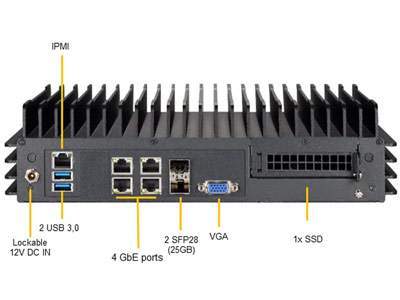 Anewtech Systems Embedded PC Edge Server Supermicro Embedded System SYS-E302-12D-4C