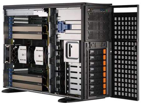 Anewtech Systems GPU Server Supermicro Singapore SuperServer SYS-741GE-TNRT Supermicro SYS-741GE-TNRT