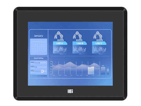 Anewtech Systems Industrial Panel PC IEI Industrial Touch computer I-PPC2-C08-EHL