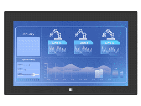 Anewtech Systems Industrial Panel PC IEI Industrial Touch computer I-PPC2-CW19-EHL