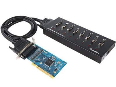 Anewtech Systems Industrial Serial Device SystemBase serial Card SY-Multi-8-LPCI-COMBO