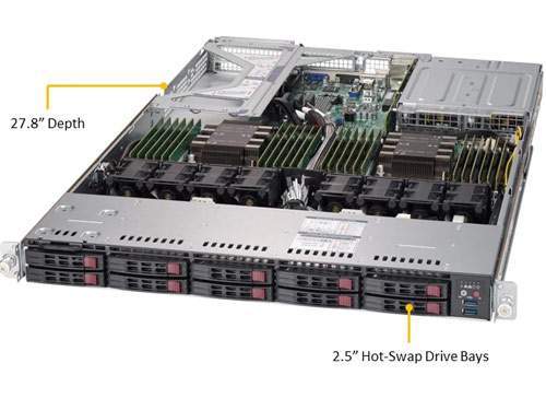 Anewtech Systems Supermicro Singapore Supermicro Servers Industrial Rackmount Server SuperServer 1029U-E1CR4 Supermicro SYS-1029U-E1CR4