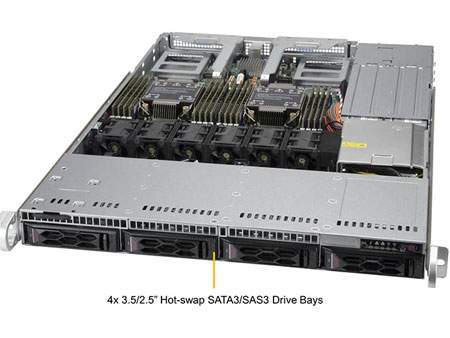 Anewtech Systems Supermicro Singapore Supermicro Servers Industrial Rackmount Server SuperServer SYS-610C-TR Supermicro SYS-610C-TR