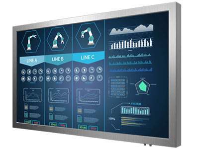 Anewtech-Systems Stainless Display Touch Monitor Winmate Stainless Display Monitor WM-W55L100-65T1 Winmate Stainless Monitor