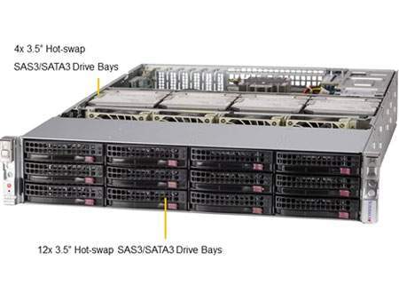 Anewtech Systems Supermicro Servers Supermicro Singapore SuperServer SSG-620P-ACR16L Industrial Storage Server Supermicro Computer SSG-620P-ACR16L